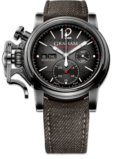 GRAHAM LONDON 2CVAV.B19A Chronofighter Vintage Aircraft Ltd replica watch
